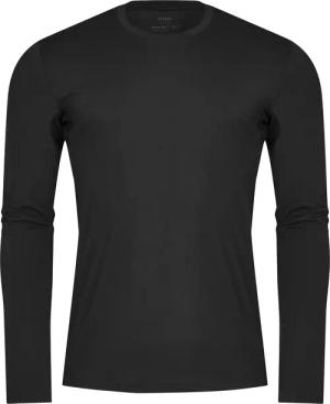 Mey Herren Longsleeve schwarz Mikrofaser/Funktion unifarben