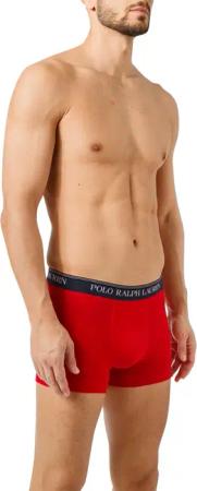 Polo Ralph Lauren Herren Trunks blau,grau,rot Baumwolle & Mix unifarben