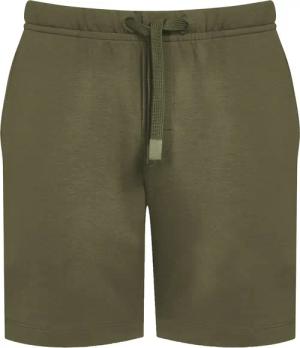 Mey Herren Sweatshorts grün Baumwolle & Mix unifarben