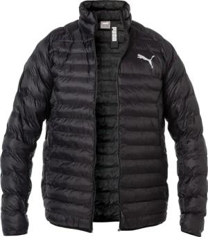 PUMA Herren Steppjacke schwarz Mikrofaser/Funktion unifarben