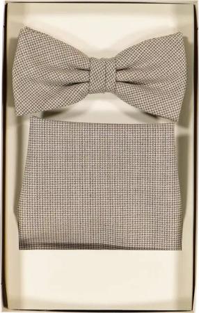 Carl Gross Herren Set beige Schurwollmix unifarben