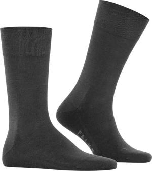 Falke Herren Socken grau Schur-Wolle unifarben