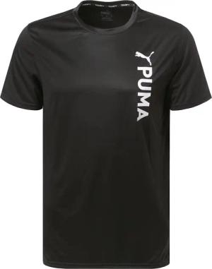 PUMA Herren T-Shirt schwarz Mikrofaser/Funktion unifarben