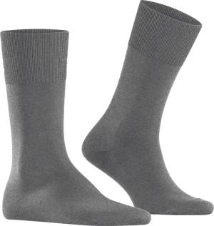 Falke Herren Socken grau Baumwolle & Mix unifarben