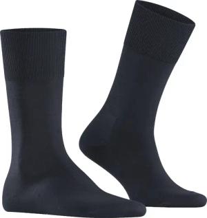 Falke Herren Socken blau Merinowolle unifarben