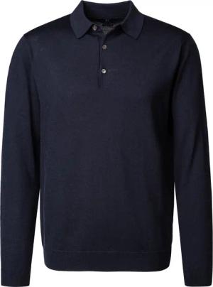 BOGGI MILANO Herren Pullover blau unifarben