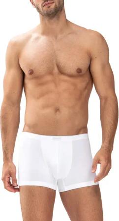 Mey Herren Shorty weiß Baumwolle & Mix unifarben