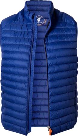 SAVE THE DUCK Herren Steppweste blau unifarben