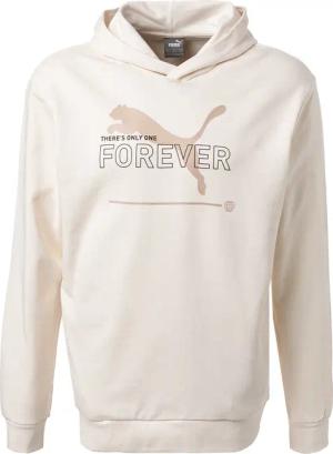 PUMA Herren Hoodie beige Baumwolle & Mix unifarben