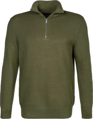 Marc O'Polo Herren Pullover grün unifarben