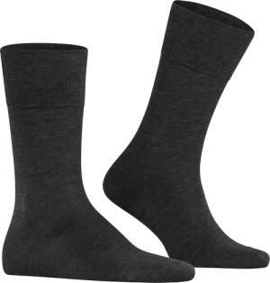 Falke Herren Socken grau Baumwolle & Mix unifarben
