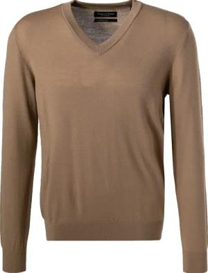 Marc O'Polo Herren Pullover braun unifarben