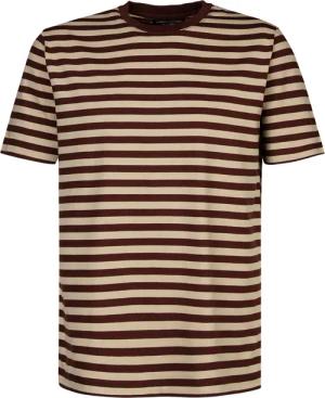 Marc O'Polo Herren T-Shirt beige gestreift