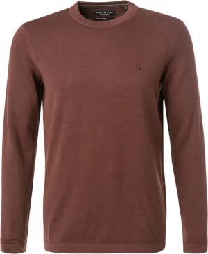 Marc O'Polo Herren Pullover braun unifarben