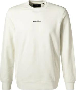 Marc O'Polo Herren Sweatshirt weiß unifarben