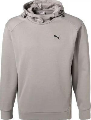 PUMA Herren Hoodie grau Baumwolle & Mix unifarben