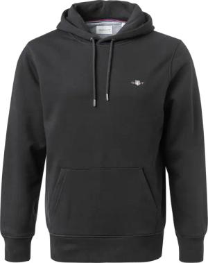 Gant Herren Hoodie schwarz unifarben