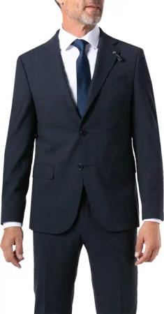 BALDESSARINI Herren Sakko blau Slim Fit