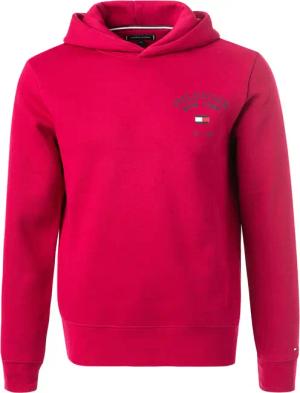 Tommy Hilfiger Herren Hoodie rot unifarben