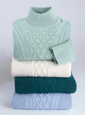Stehkragenpullover