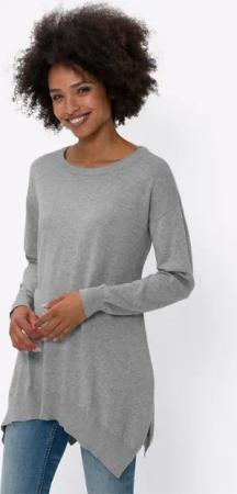 heine Strickpullover Baumwollpullover
