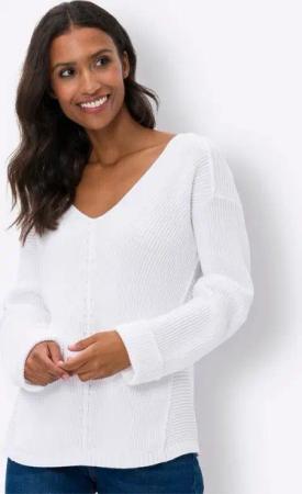 heine Strickpullover Baumwollpullover