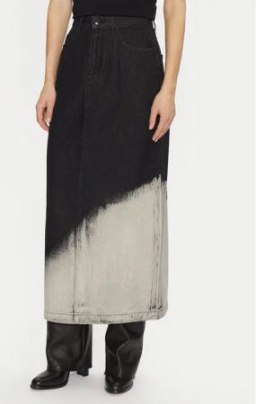 Vero Moda Jeansrock Candice 10330206 Schwarz Regular Fit