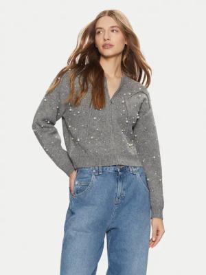 ONLY Strickjacke Franka 15334886 Grau Oversize