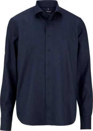 OLYMP SIGNATURE Casual, Premium Hemd, tailored fit, Blau, Extra langer Arm, Kent, 45
