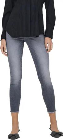Only Damen Jeans ONLBLUSH MID SK ANK TAI270 - Skinny Fit - Grau - Medium Grey Denim