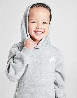 Nike Club Fleece Overhead Hoodie Kleinkinder, Grey