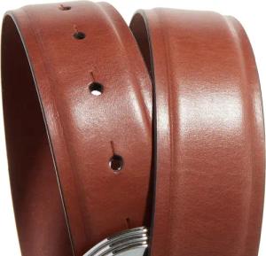 Michael Kors Gürtel - 42Mm Leather Belt With Plaque - Gr. XS - in Braun - für Damen