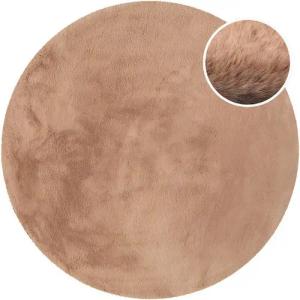 Esprit Hochflor-Teppich Alice ESP-4377 Kunstfell, rund, Höhe: 25 mm, Kaninchenfell-Haptik, besonders weich und dicht, für alle Räume