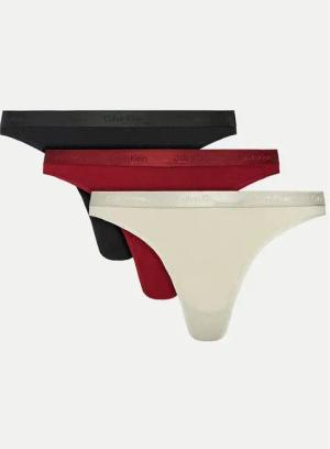 Calvin Klein Underwear 3er-Set Stringtangas Thong 3pk 000QD5244E Bunt