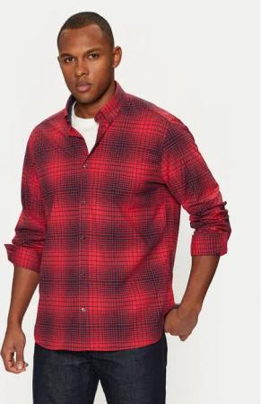 s.Oliver Hemd 2152435 Rot Regular Fit
