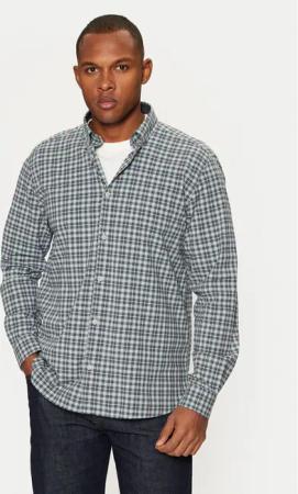 s.Oliver Hemd 2152435 Grün Regular Fit