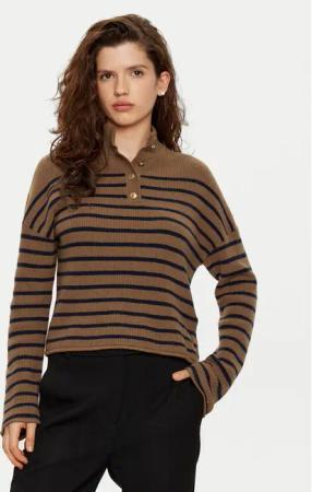 Tommy Hilfiger Pullover WW0WW44981 Braun Relaxed Fit