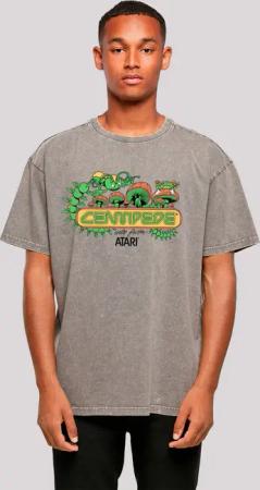 F4NT4STIC T-Shirt "Centipede Atari Retro Gaming Art", Premium Qualität