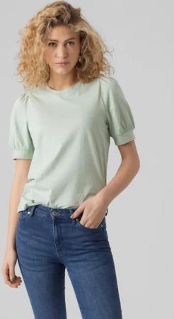 Vero Moda T-Shirt "VMKERRY 2/4 O-NECK TOP VMA JRS NOOS", mit Rundhalsausschnitt