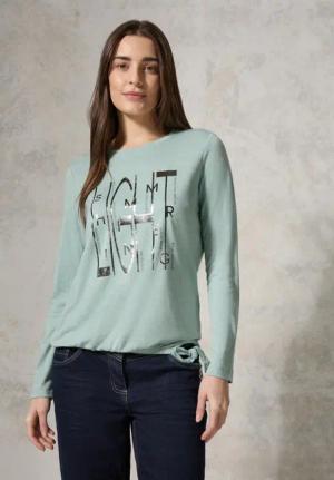 Cecil Langarmshirt, mit Rundhalsausschnitt