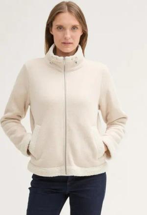 TOM TAILOR Sweatjacke Teddy Sweatjacke