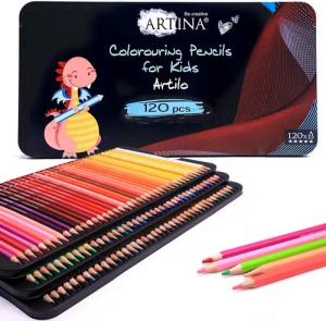Artina Buntstift Artilo, (120-tlg), Kinder Holzstifte Set