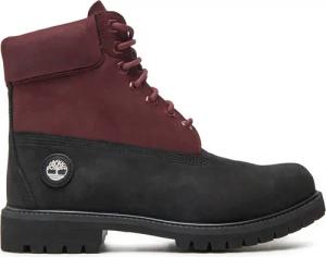 Timberland Schnürstiefeletten 6 In Premium TB0A2P6WEJE1 Dunkelrot
