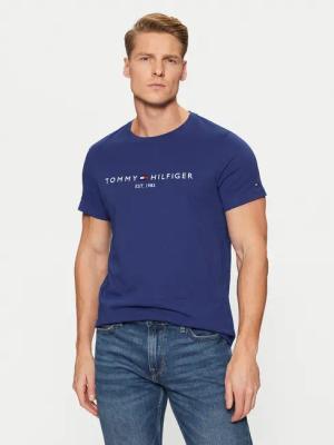 Tommy Hilfiger T-Shirt Tommy Logo MW0MW11797 Dunkelblau Regular Fit