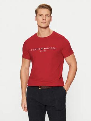 Tommy Hilfiger T-Shirt Tommy Logo MW0MW11797 Rot Regular Fit