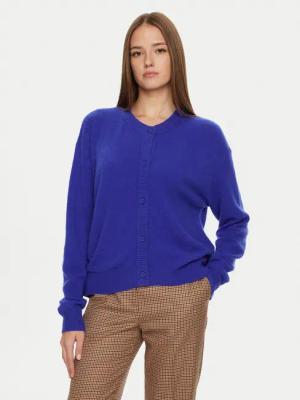 American Vintage Strickjacke Damsville DAM19EH24 Blau Loose Fit