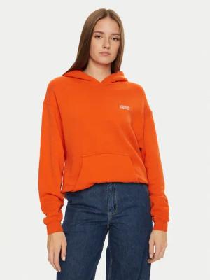 American Vintage Sweatshirt Izubird IZU03DH24 Orange Regular Fit