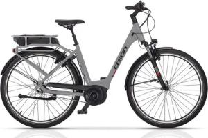 Airtracks E-Bike Cityrad 28" E-Bike Damen City Bike CR V-Tron Rack BOSCH ACTIVE PLUS LINE, 7 Gang SHIMANO NEXUS 7 mit Rücktrittbremse Schaltwerk, Nabenschaltung, Mittelmotor, 400 Wh, WAVE Trekking Fahrrad Tiefeinsteiger Low Step - 45 50 55cm - Mod. 2025