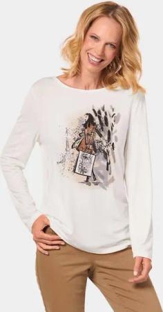 GOLDNER Print-Shirt Kurzgröße: