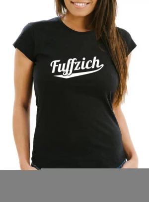 MoonWorks Print-Shirt Damen T- Shirt Geburtstag Aufschrift Fuffzich Vierzich lustiges Geschenk für Frauen MoonWorks® mit Print